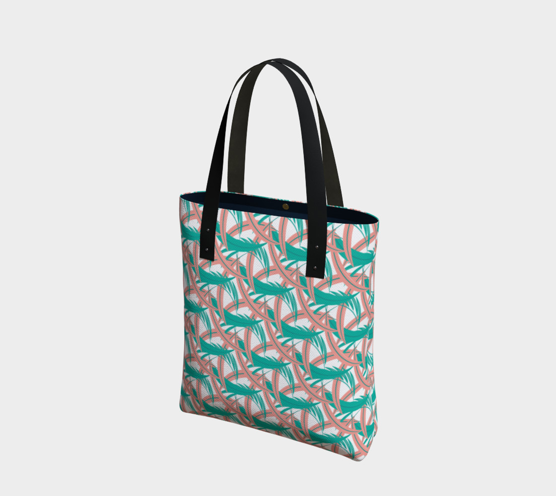 Tropical Feather Tote thumbnail #2