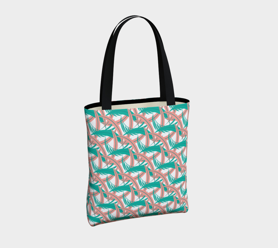 Tropical Feather Tote preview #4