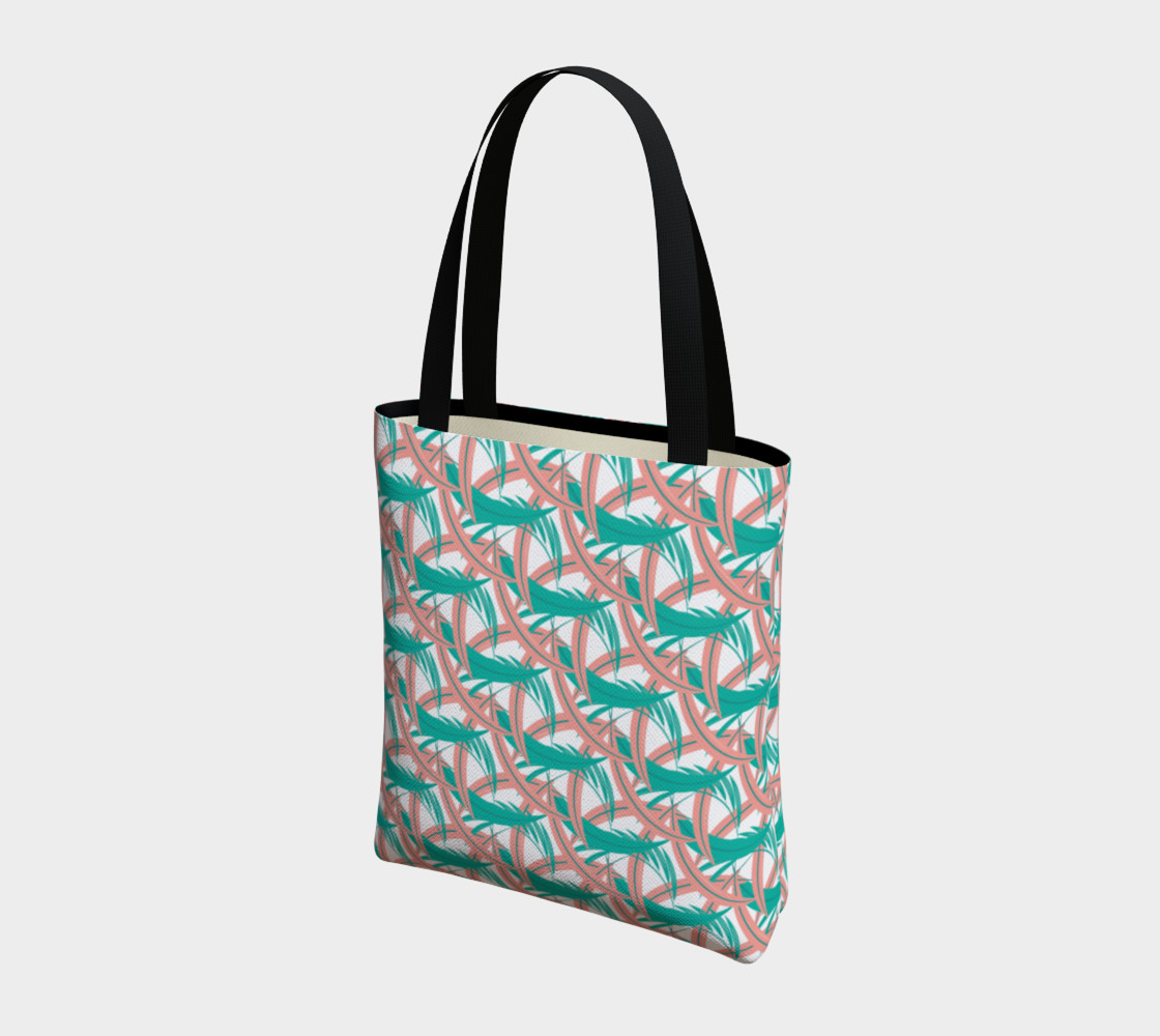 Tropical Feather Tote preview #3
