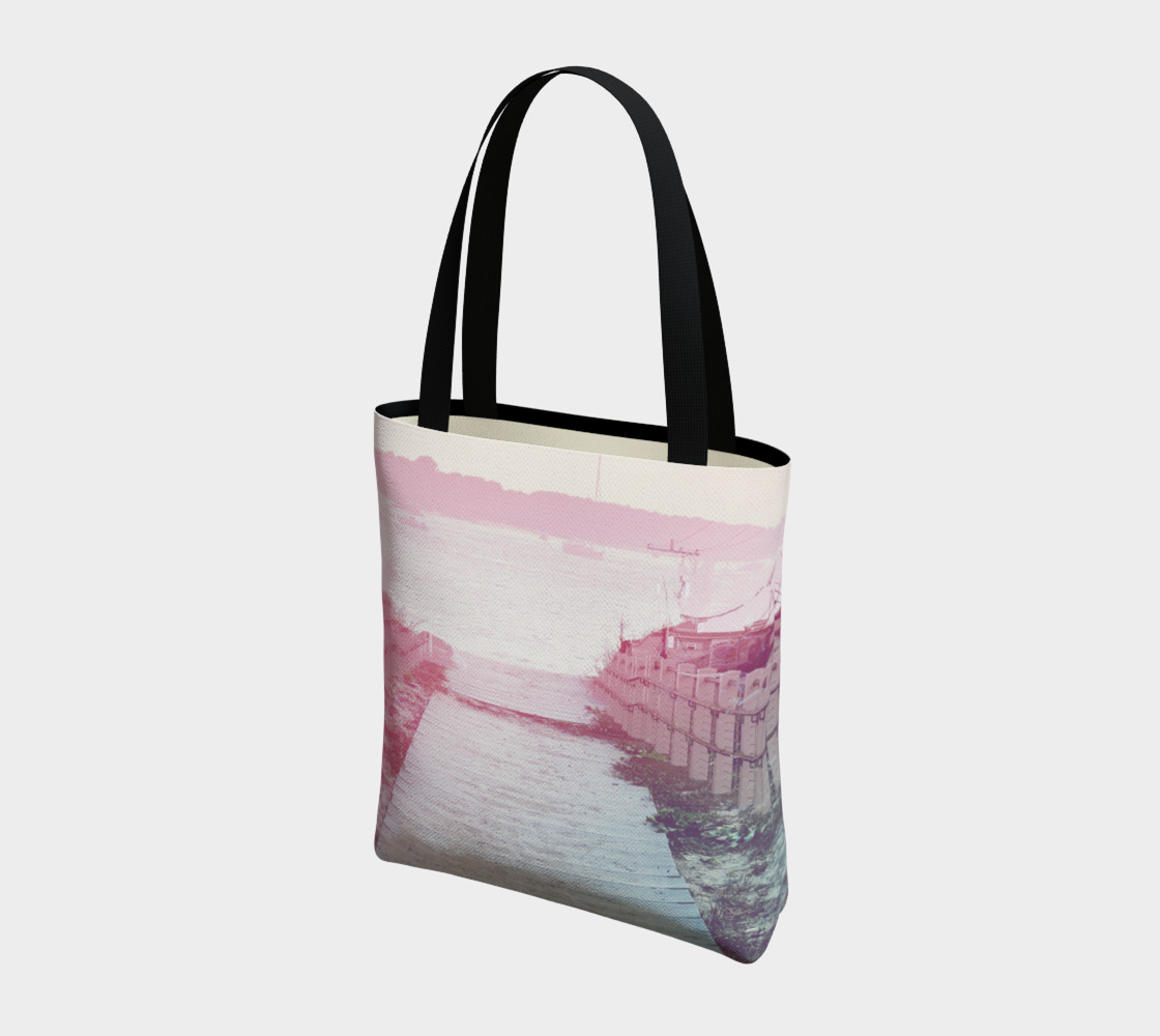 Pink Beach Tote Bag preview #3