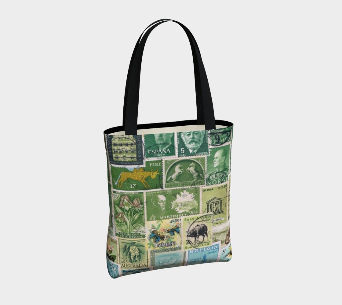 Swamped - Green Postage Stamp Collage preview #4