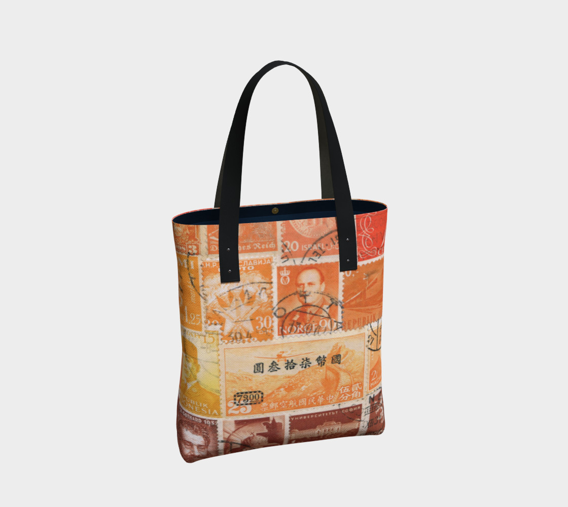 Sunset Glow Postage Stamp Landscape preview #2