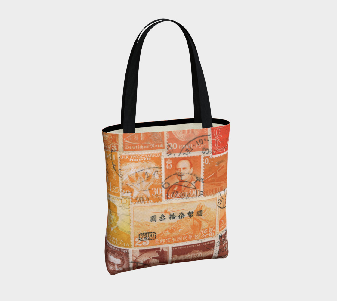 Sunset Glow Postage Stamp Landscape preview #4