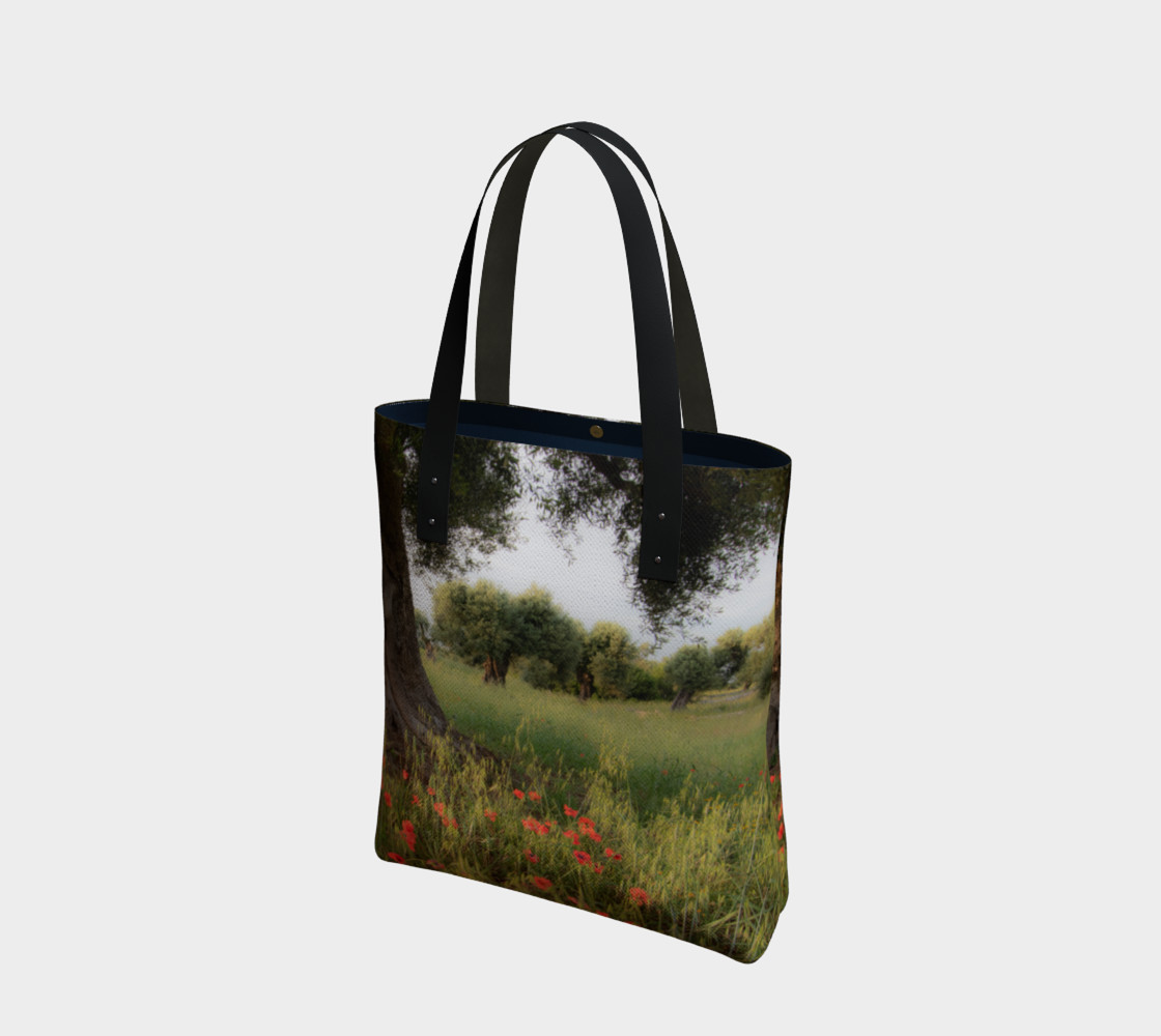Utterly Italy Puglia Olive Trees Tote thumbnail #2