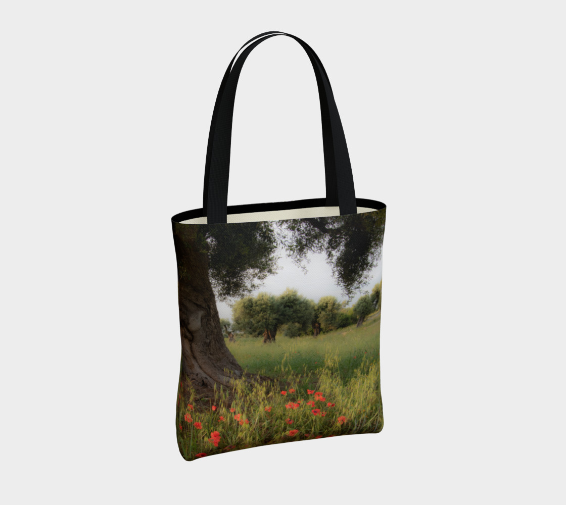 Utterly Italy Puglia Olive Trees Tote thumbnail #5