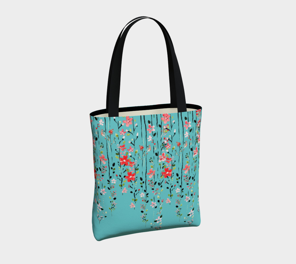 Floral Dilemma Tote Bag preview #4