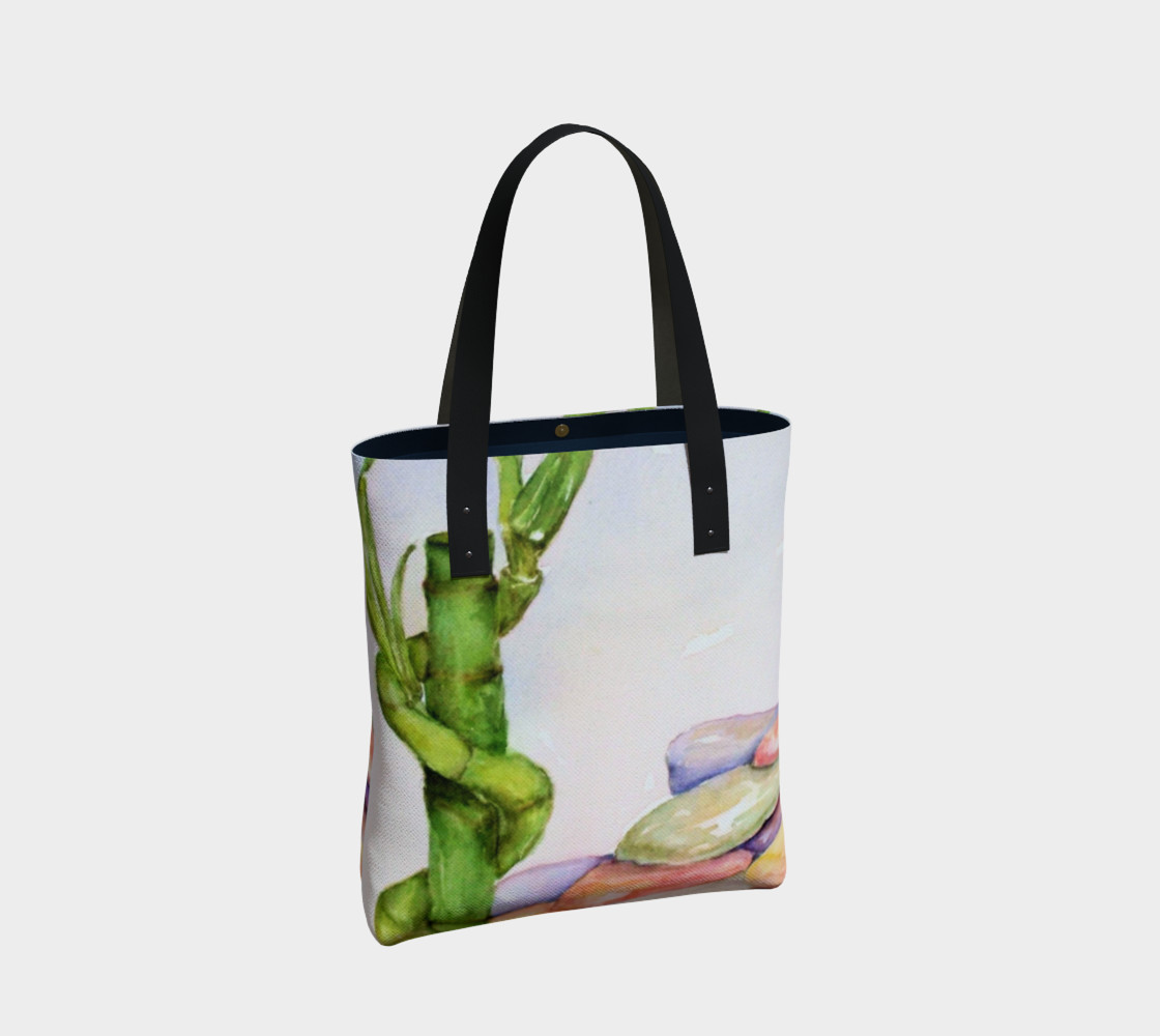 Watercolor Lucky Bamboo Stalk preview #2