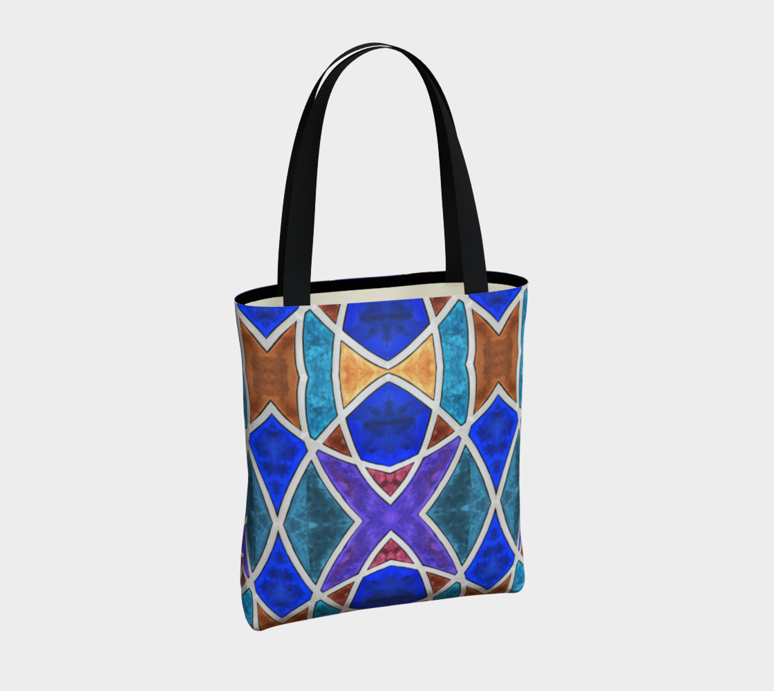 Blues Geo Tote Bag preview #4