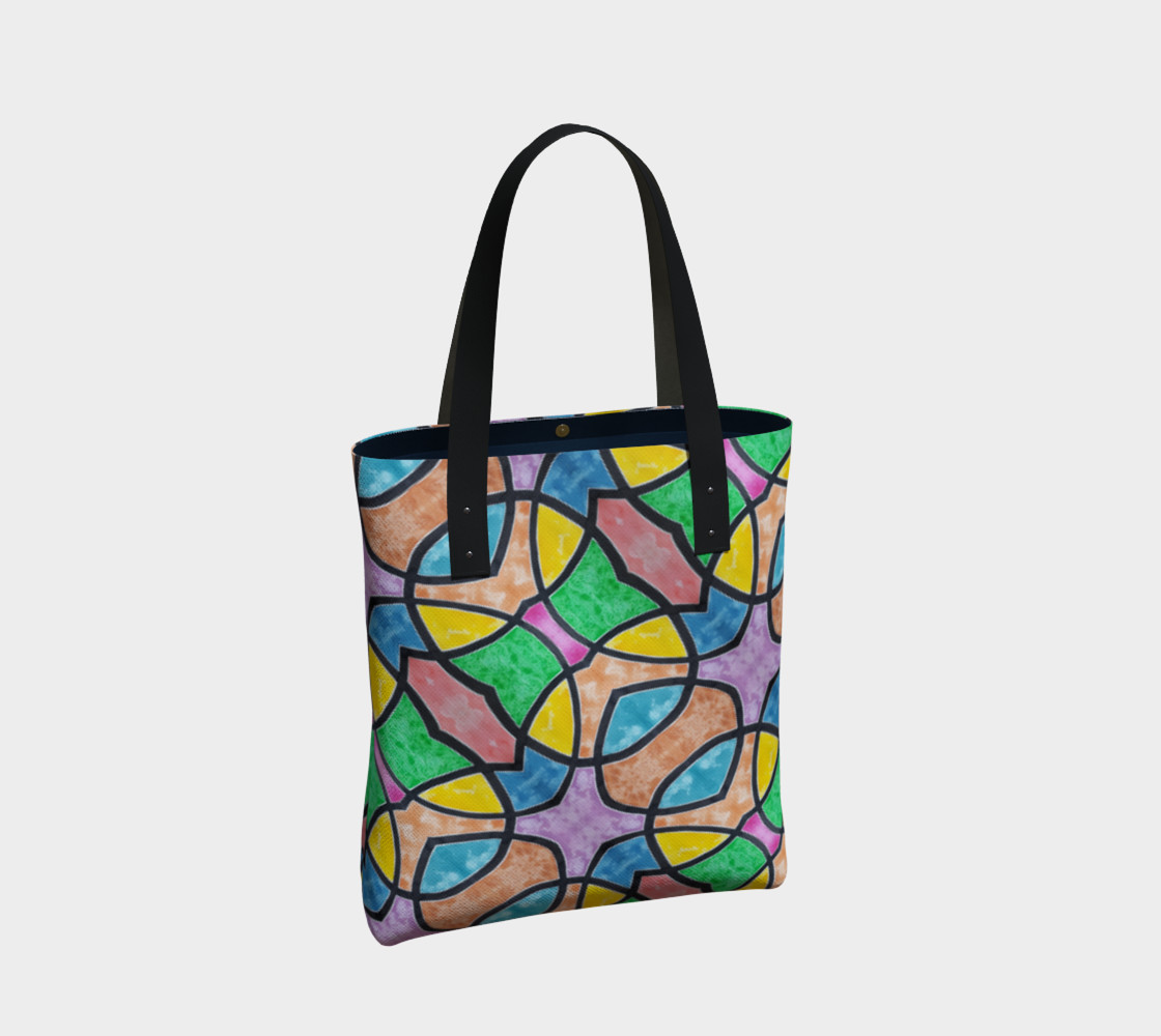 Colorful Geo Tote Bag II preview #2