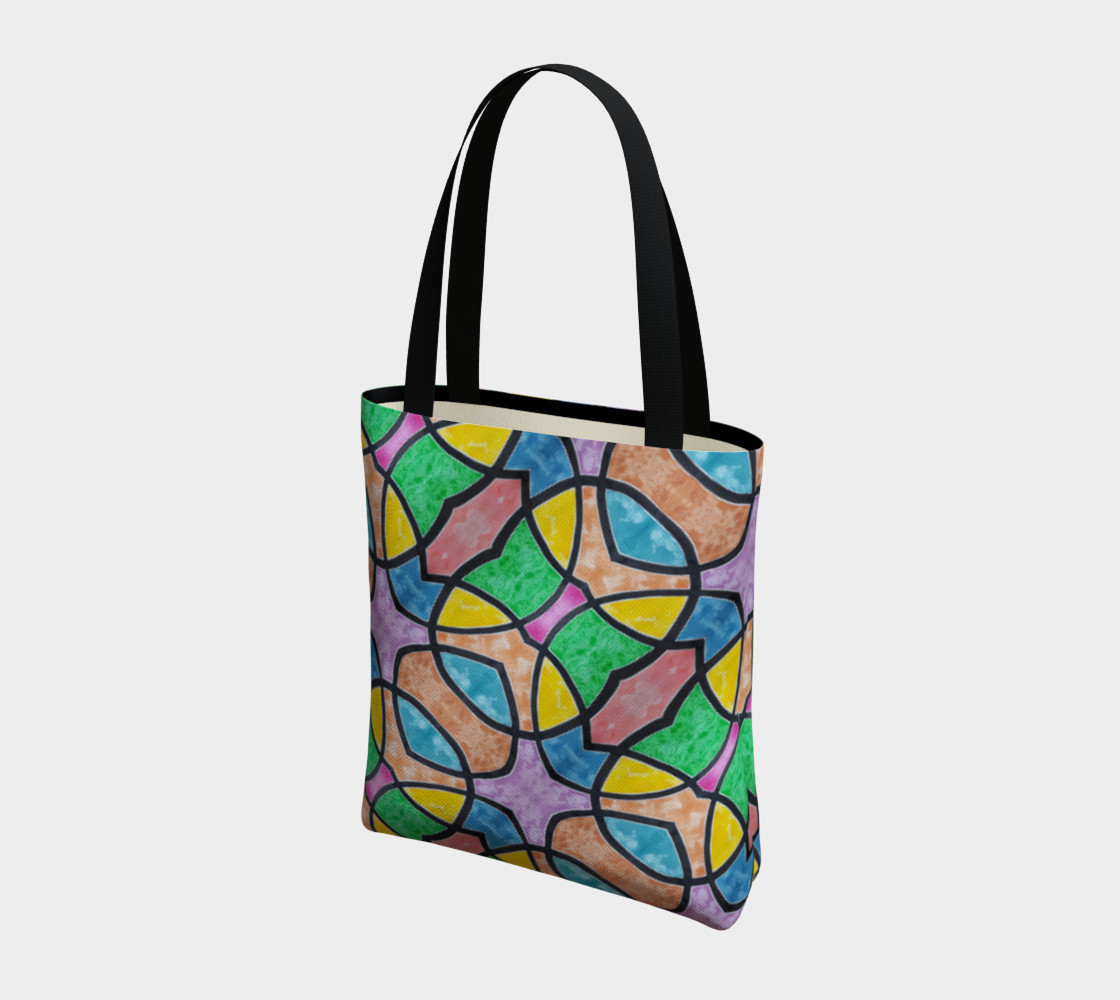 Colorful Geo Tote Bag II preview #3