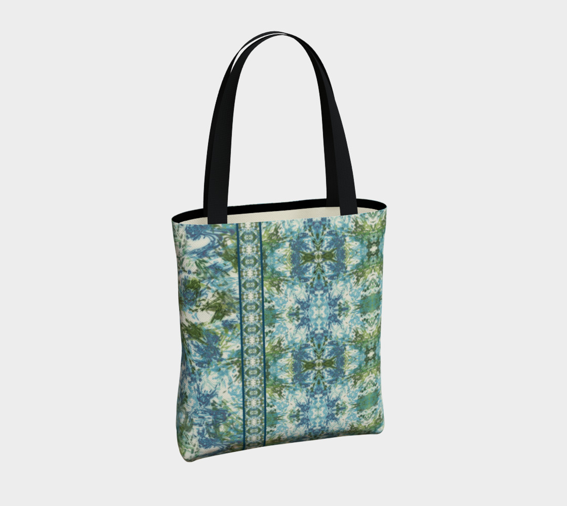 Mock Floral Blue and Green Combo preview #4