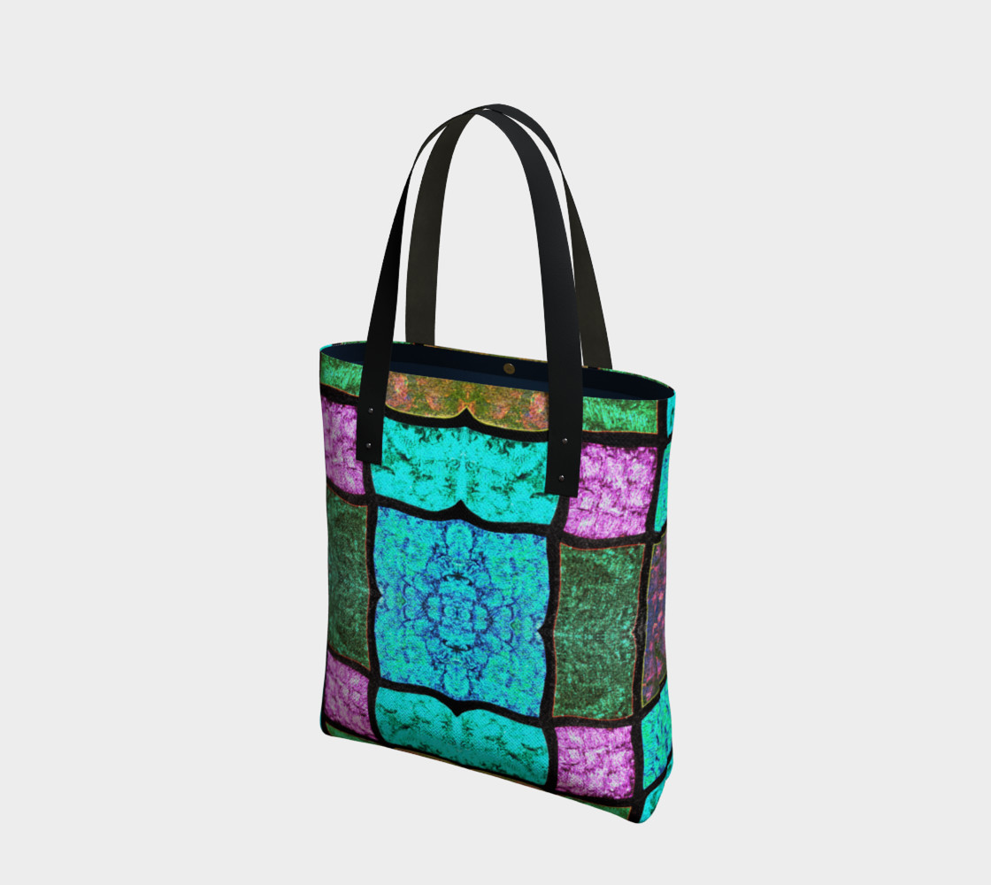 Nouveau Stained Glass Tote Bag thumbnail #2