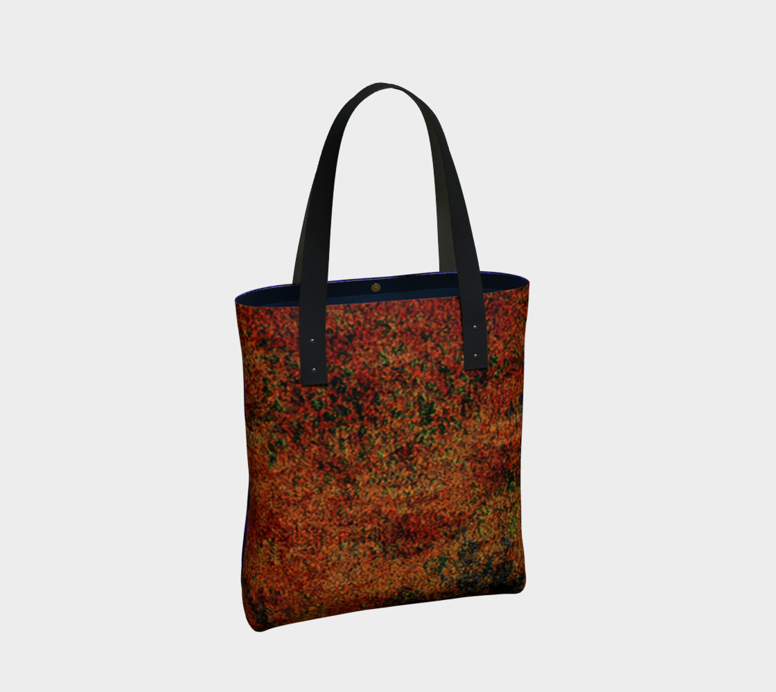 Aperçu de Colored Rusty Abstract Grunge Texture Print Bag #2