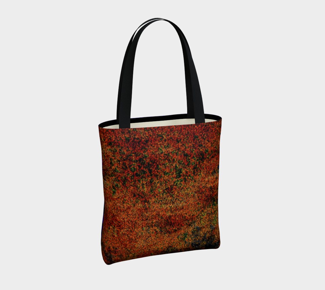 Aperçu de Colored Rusty Abstract Grunge Texture Print Bag #4