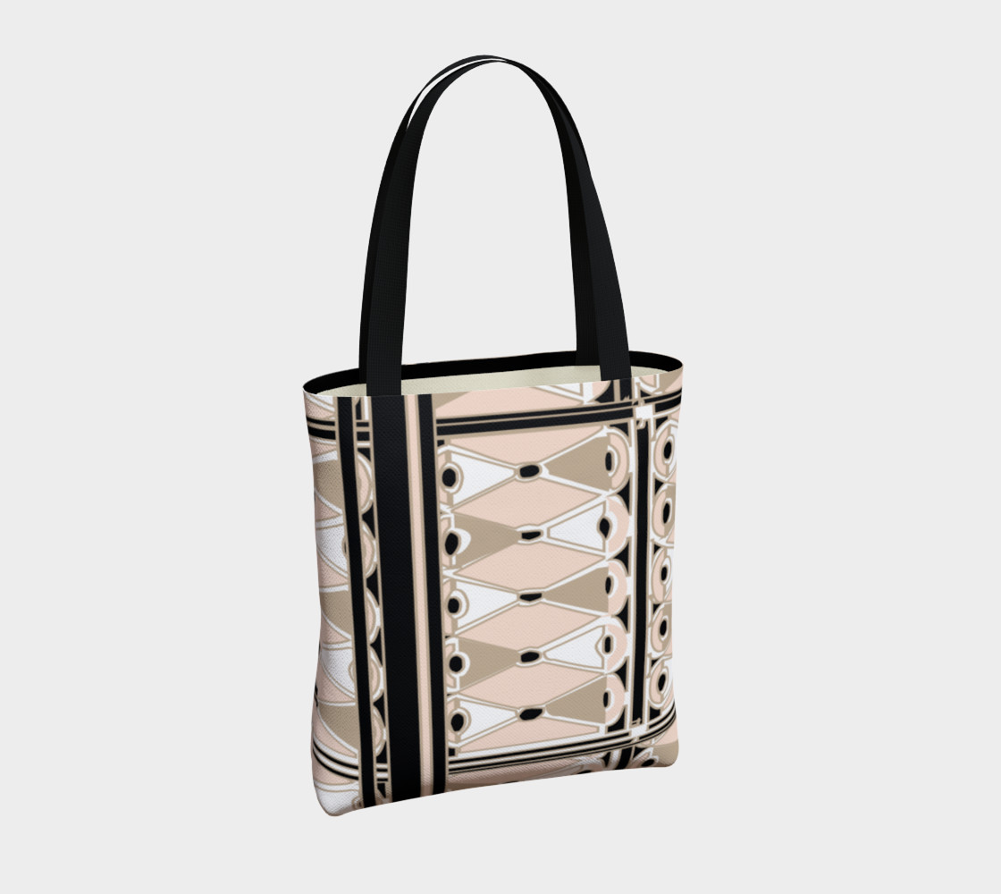 Pink Champagne Deco Josephina Sport Tote Bag preview #4