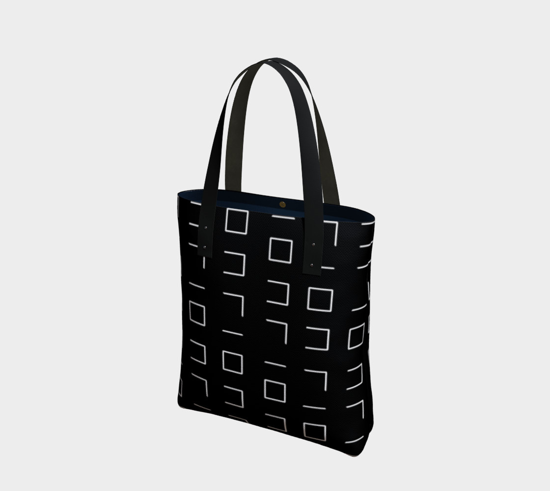 Minimalistic Geometric Pattern Bag Miniature #2