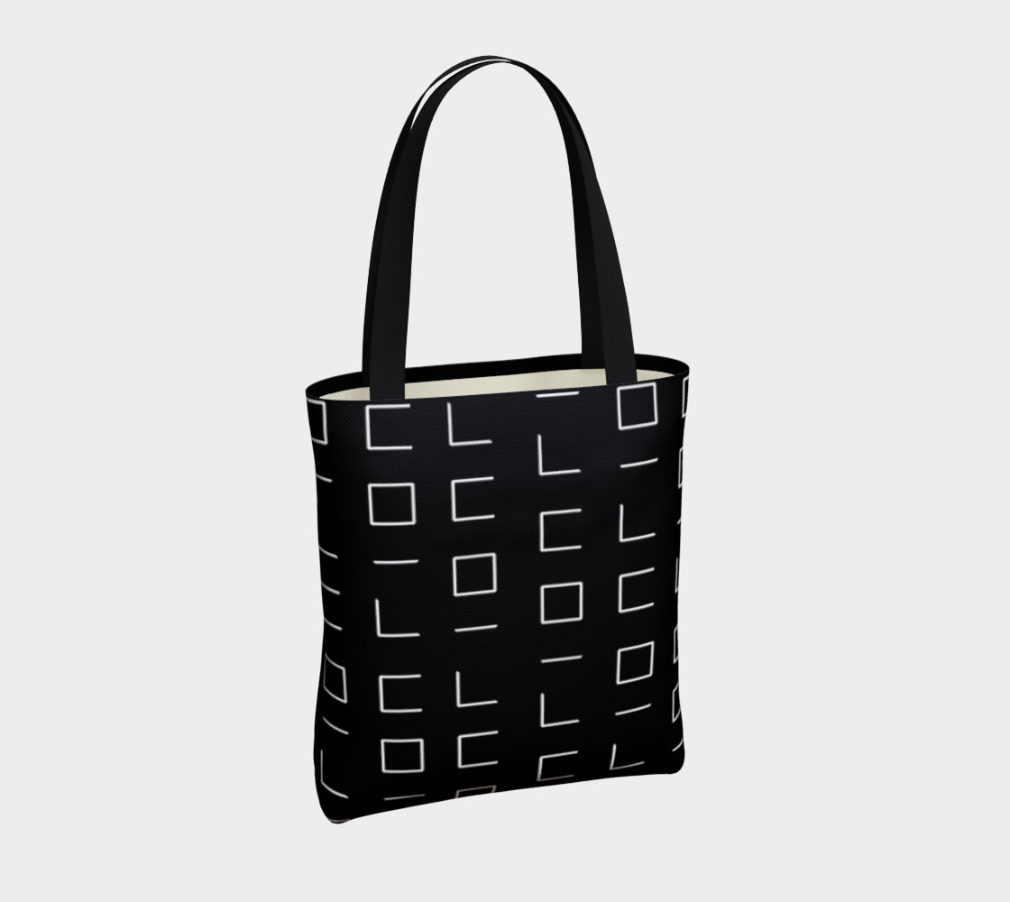 Aperçu de Minimalistic Geometric Pattern Bag #4