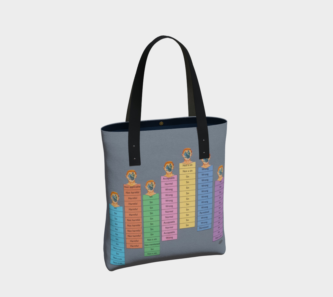 Calibrating Canvas Tote Bag preview #2