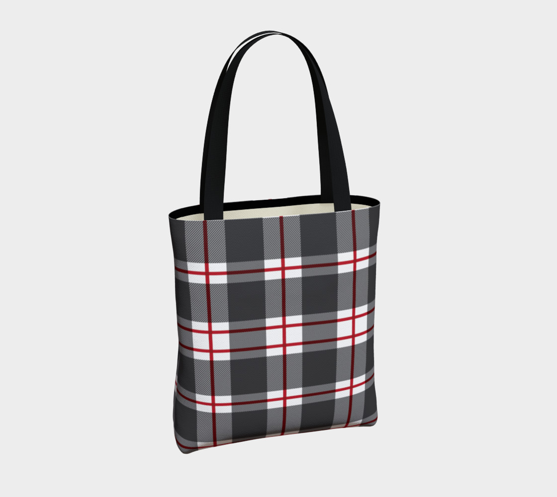 Plaid Tote Bag preview #4