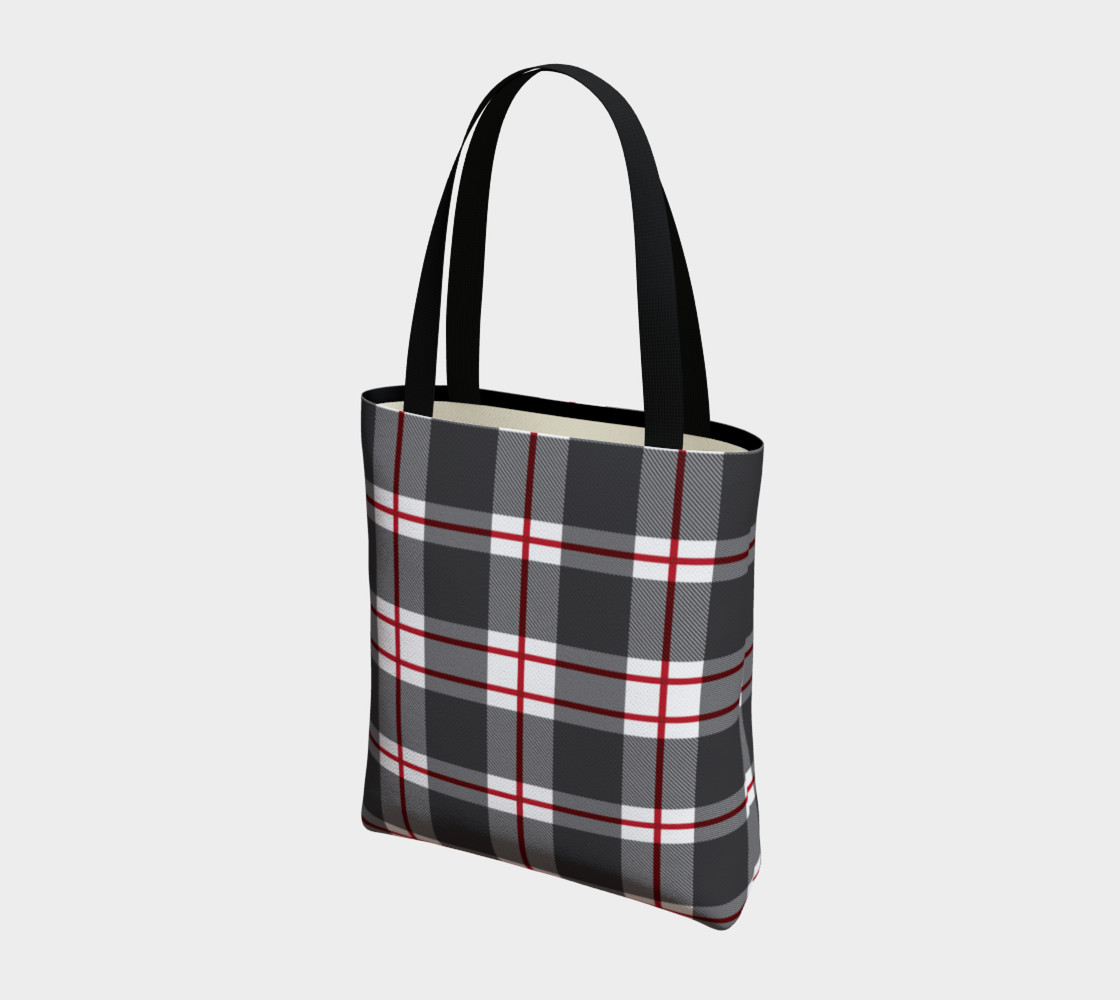 Plaid Tote Bag preview #3