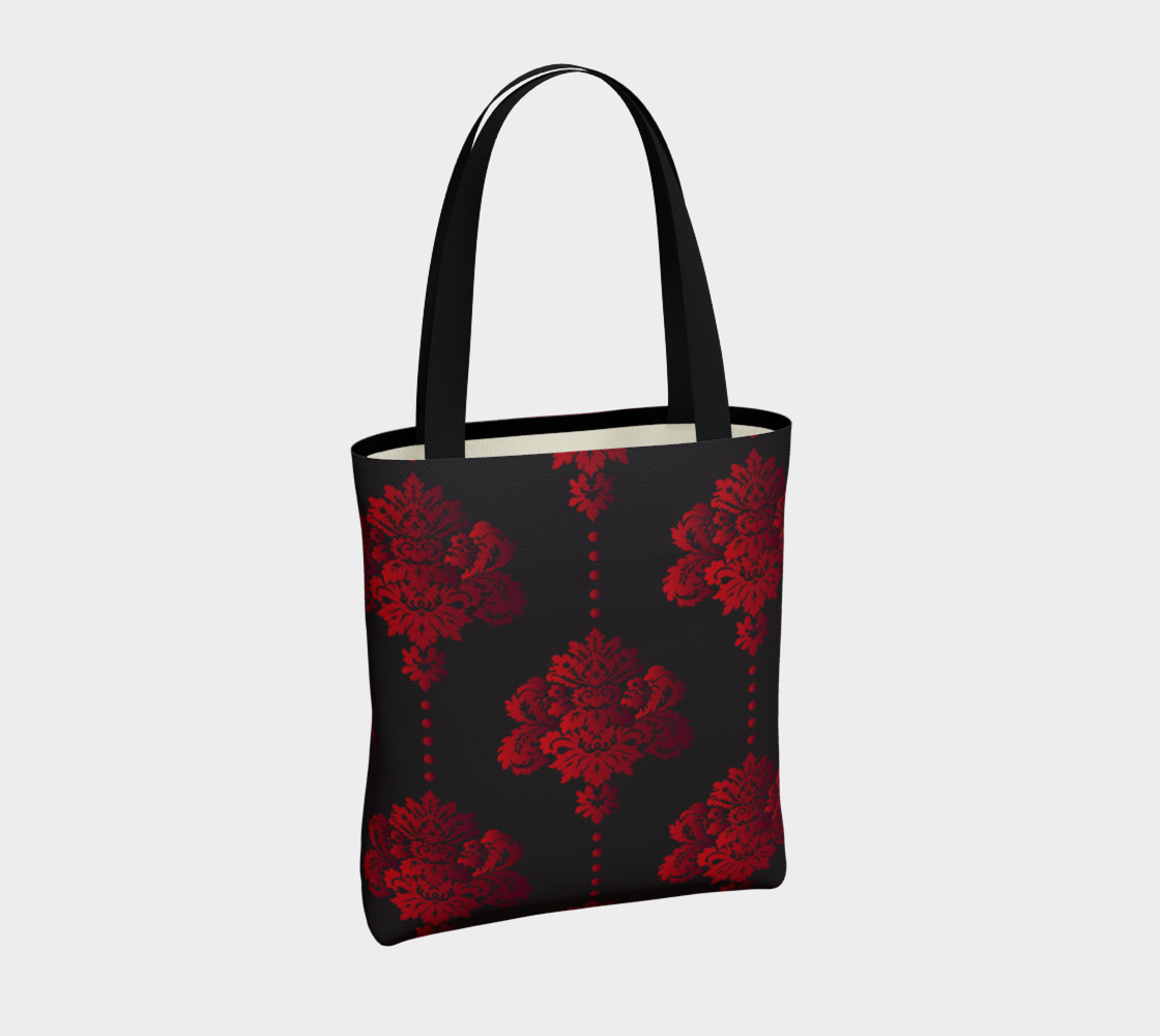 black tote back