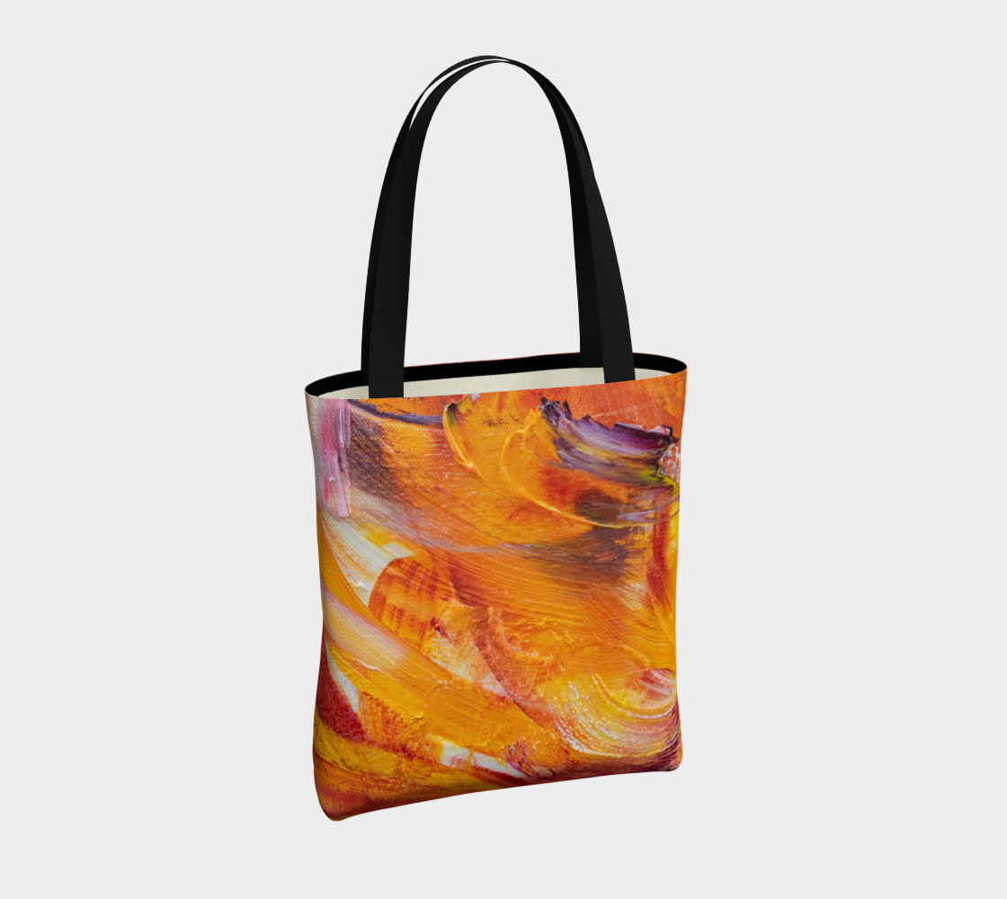 Orange Julie Tote Bag preview #4