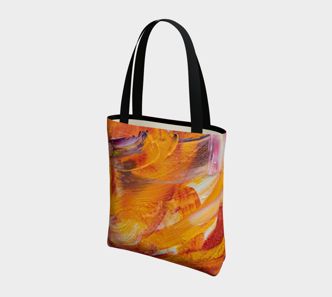 Orange Julie Tote Bag preview #3