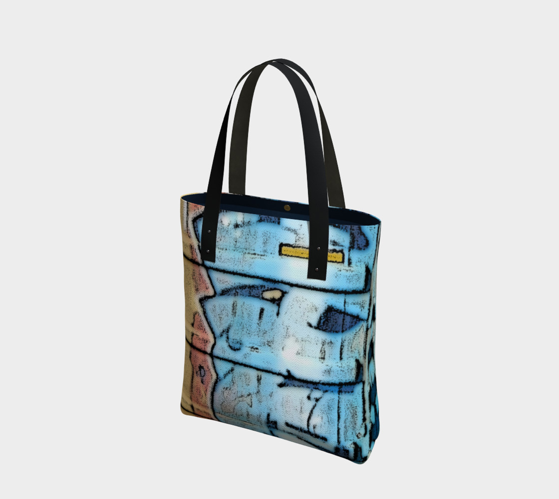 Aperçu de Train Grafitti #1 Tote Bag #1
