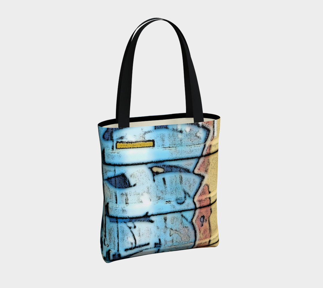 Aperçu de Train Grafitti #1 Tote Bag #4