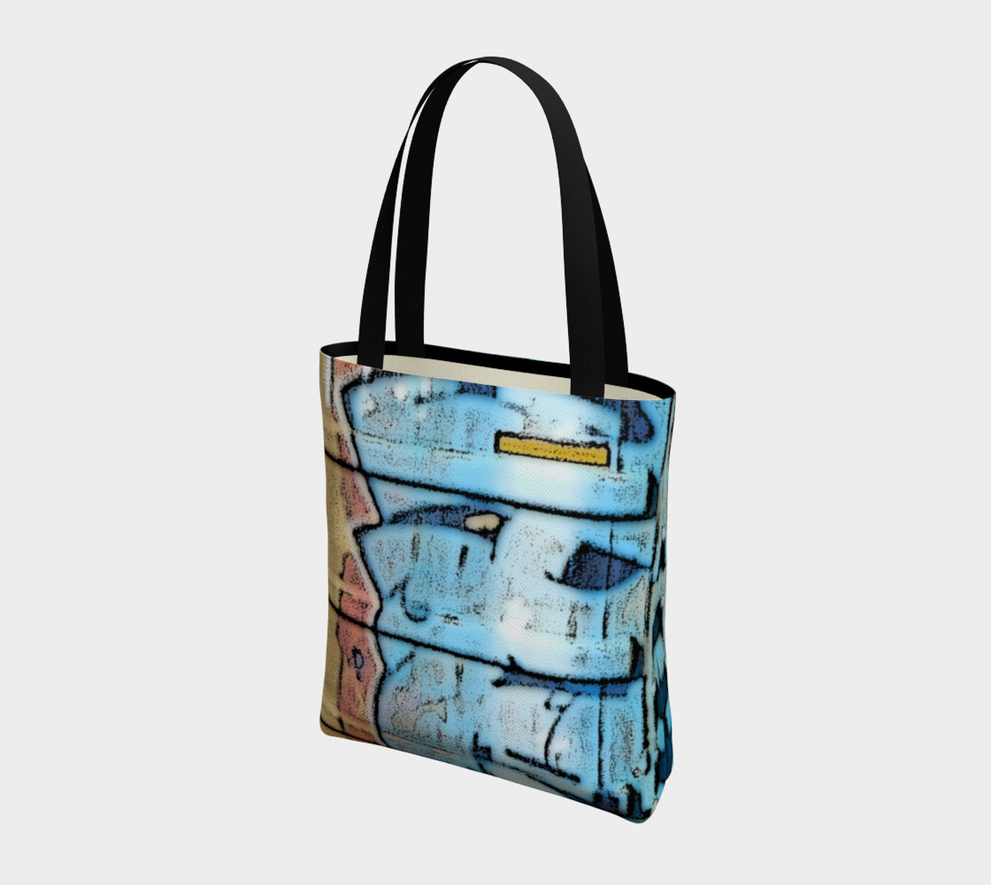 Aperçu de Train Grafitti #1 Tote Bag #3