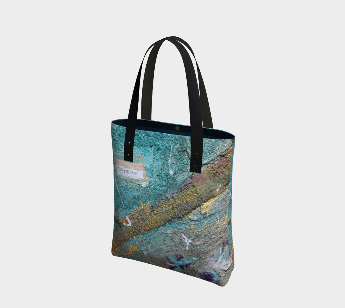 TRUST YOURSELF Tote Bag 3D preview