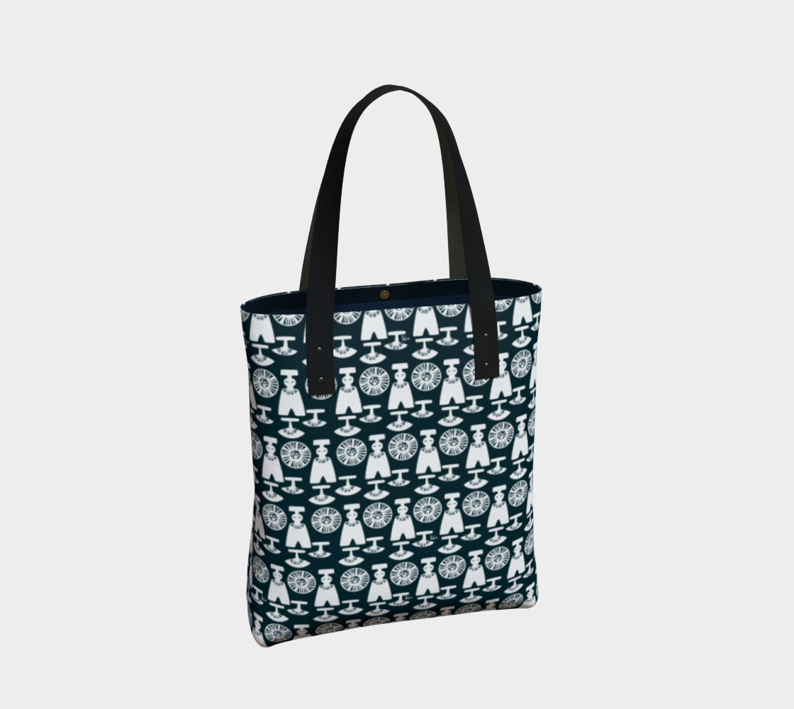 winter tote bag