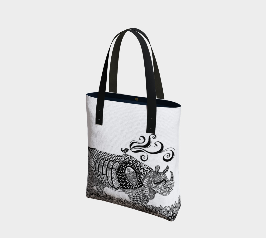 Deco Rhino tote preview #1