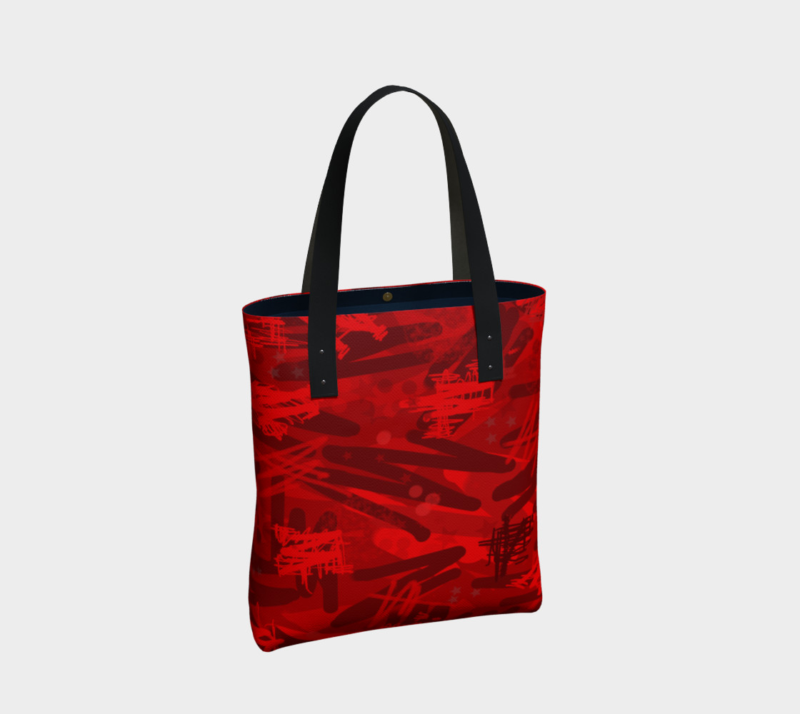 Abstract in red preview #2