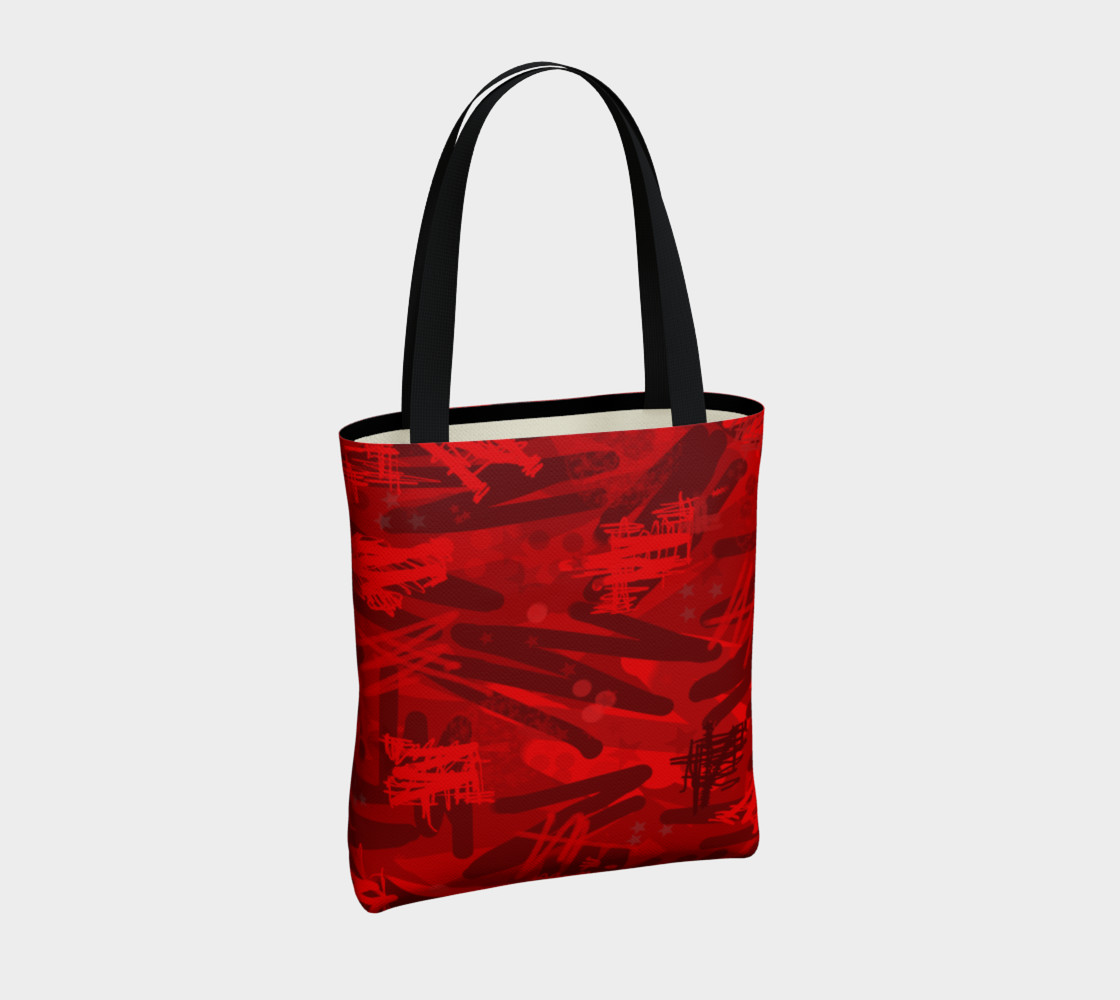 Abstract in red preview #4