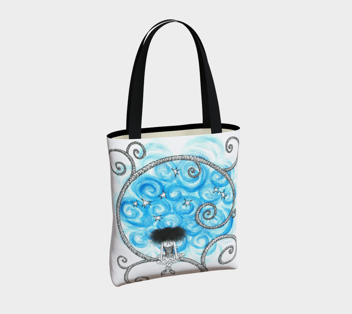 Penelope night sky tote preview #4