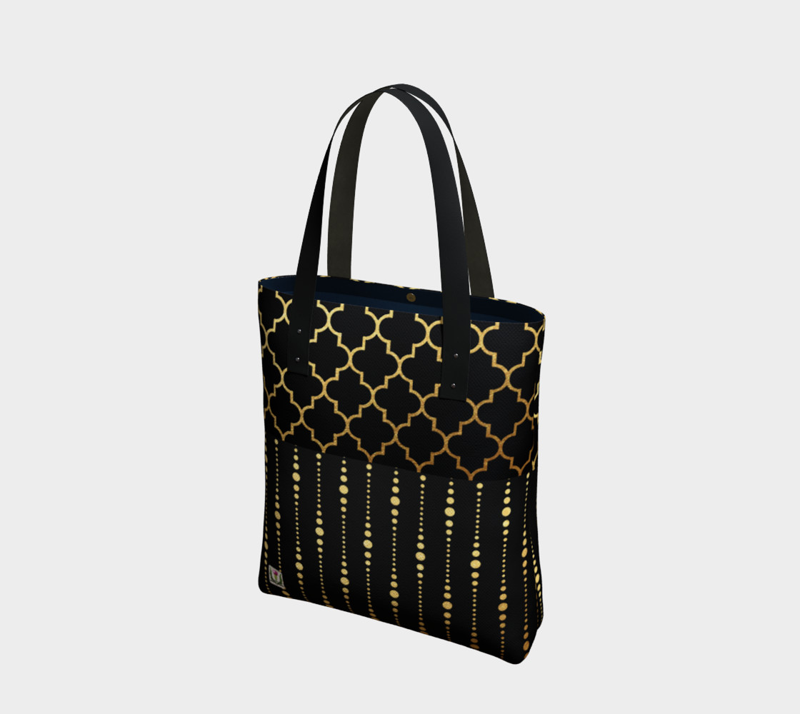 Fairlings Delight's Art Deco Zipper Tote Bag 53086A1 preview #1