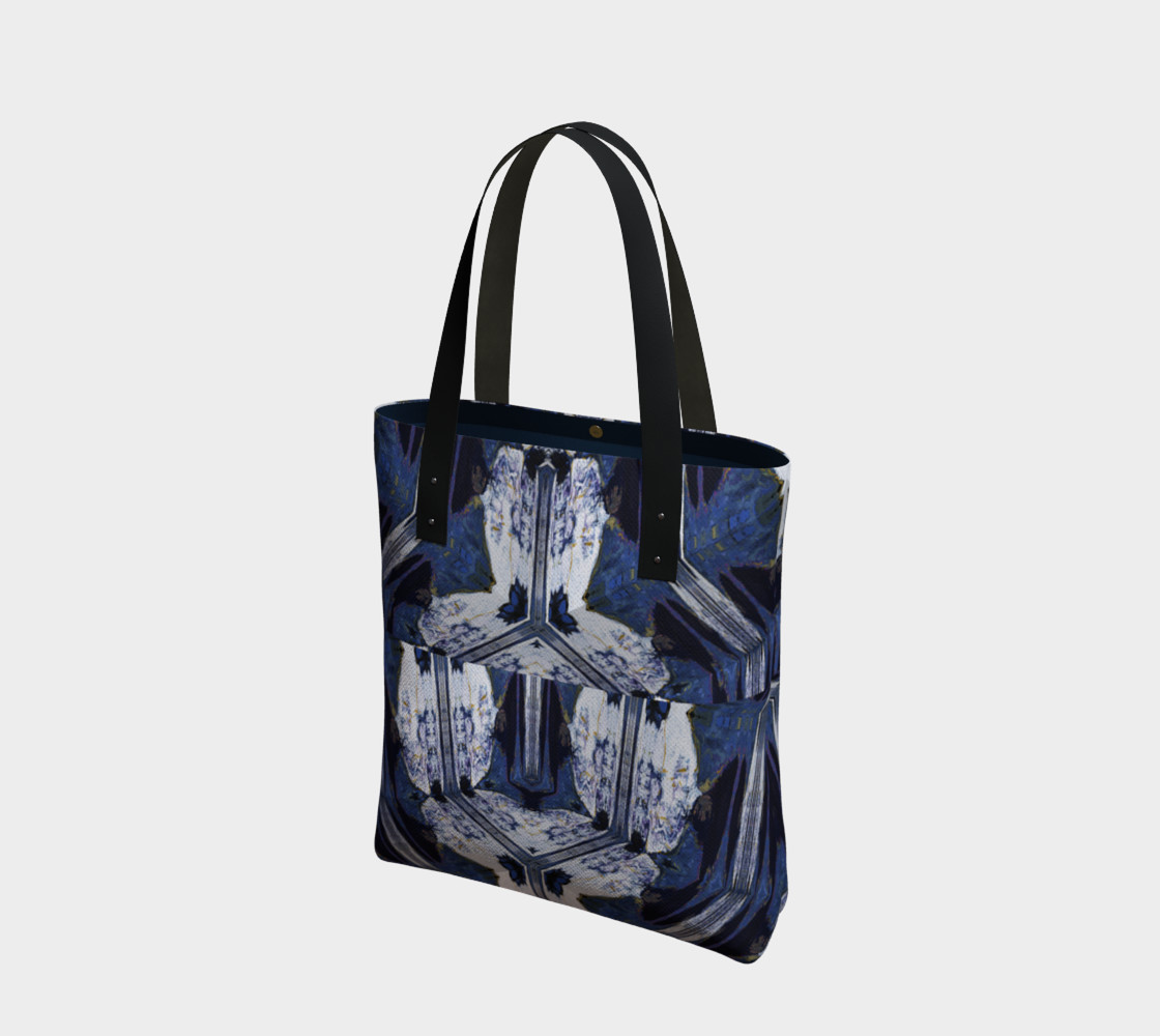 Simone Says Special Winter Edition Geometric Tote 3D preview
