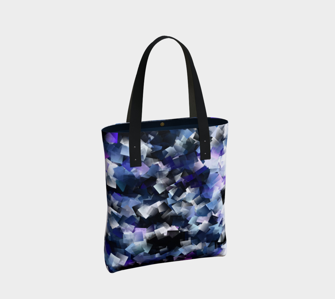 Moody Blue And Purple Cubes preview #2