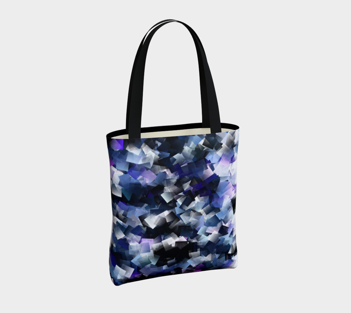 Moody Blue And Purple Cubes preview #4