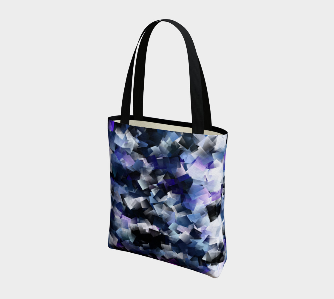 Moody Blue And Purple Cubes preview #3