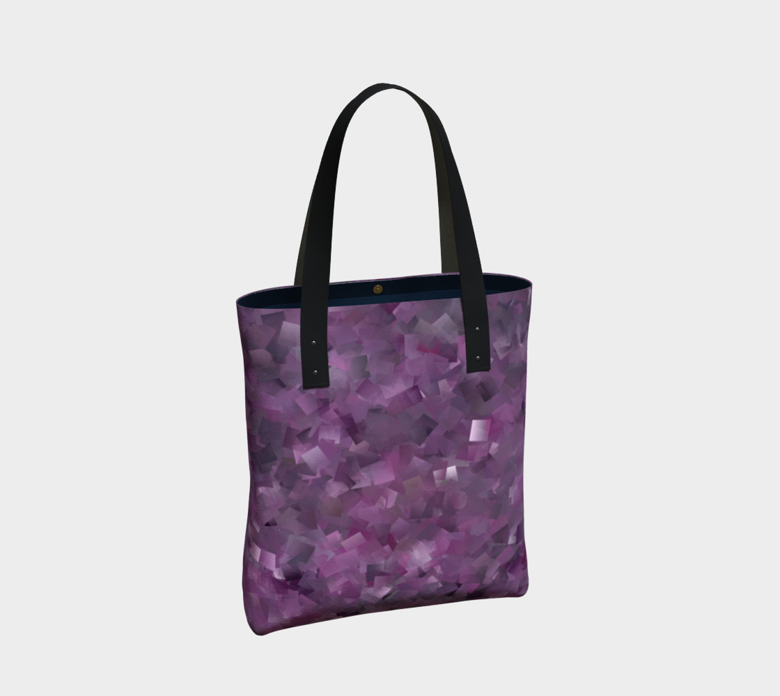 Muted Mauve In Cubes preview #2