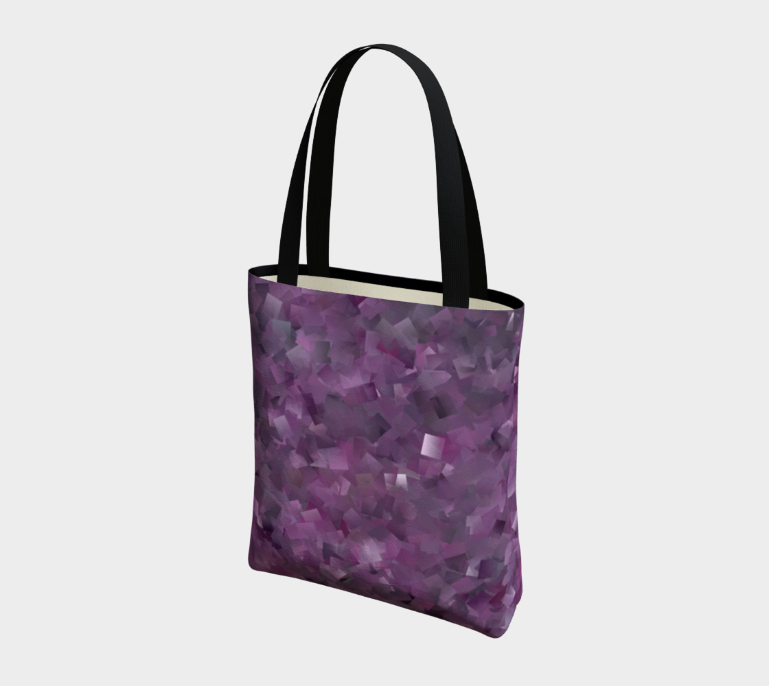 Muted Mauve In Cubes preview #3