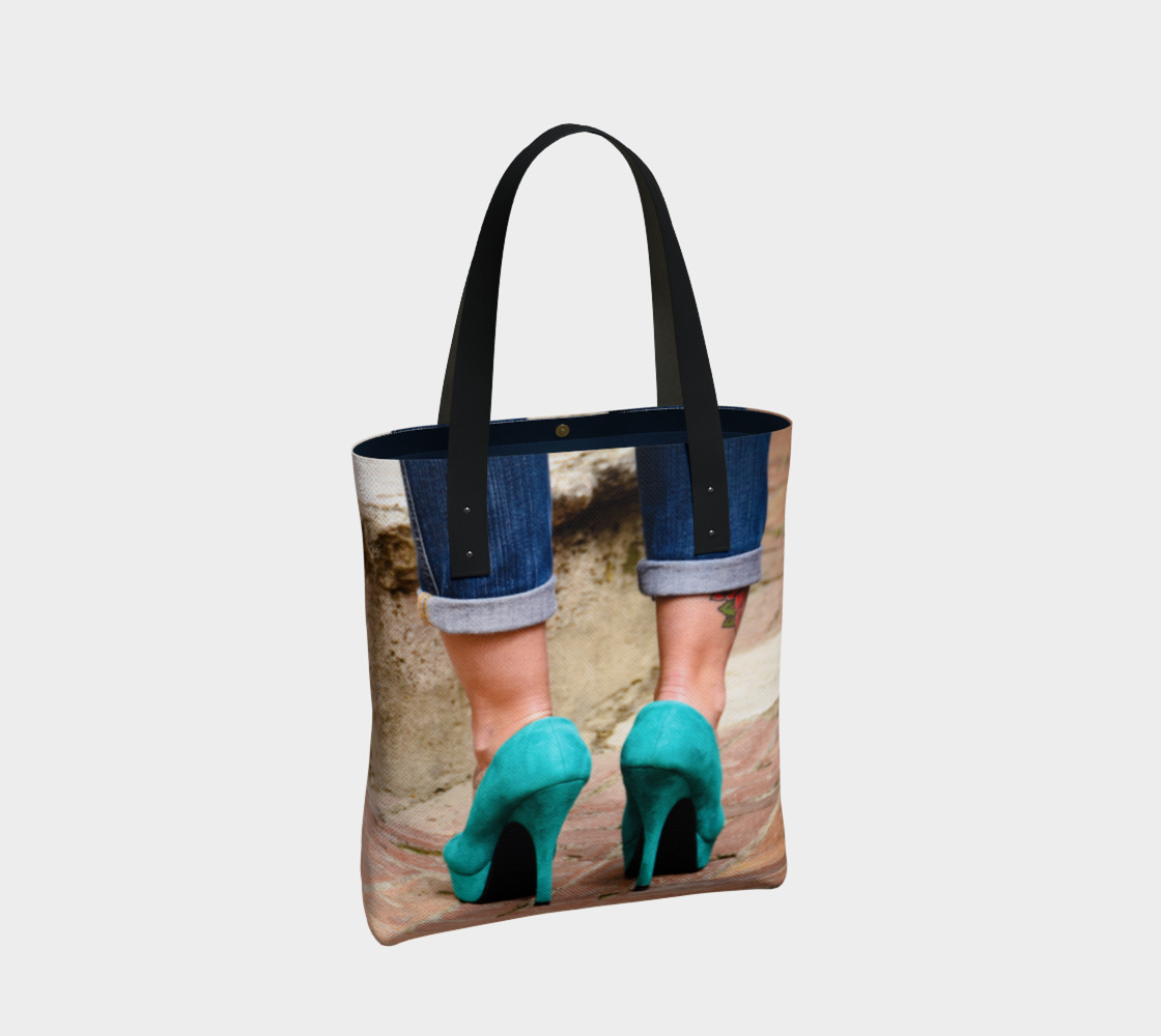 Aperçu de Talons hauts turquoise / Turquoise High Heals #2