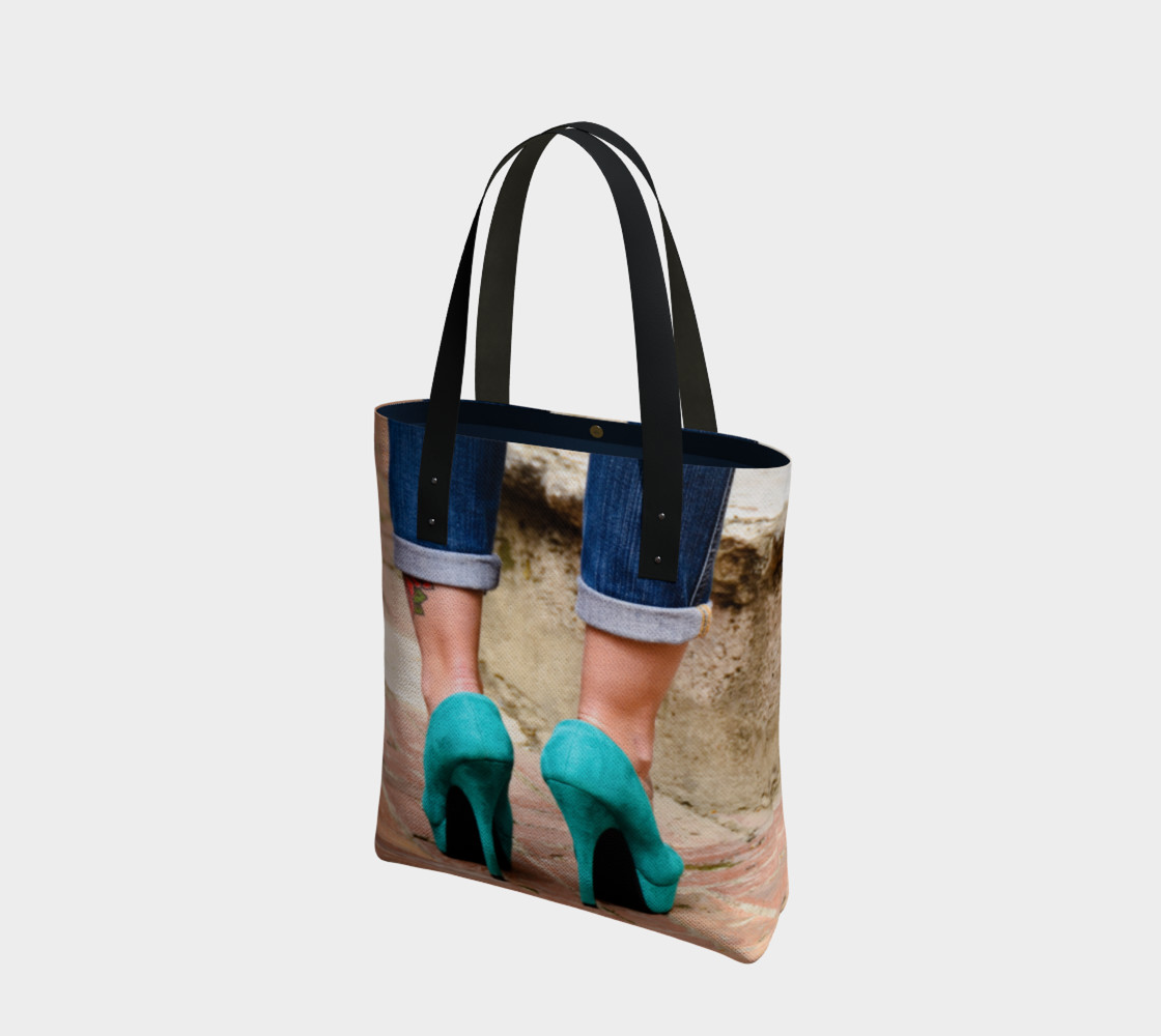 Aperçu de Talons hauts turquoise / Turquoise High Heals #1
