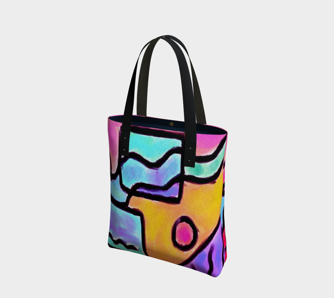 Aperçu de Original Abstract Art Shoulder Bag #1