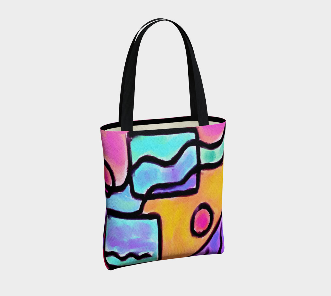 Aperçu de Original Abstract Art Shoulder Bag #4