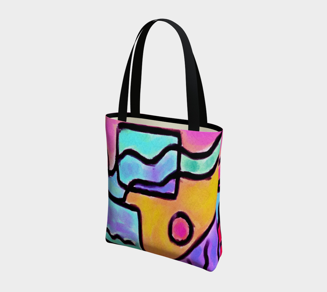 Aperçu de Original Abstract Art Shoulder Bag #3