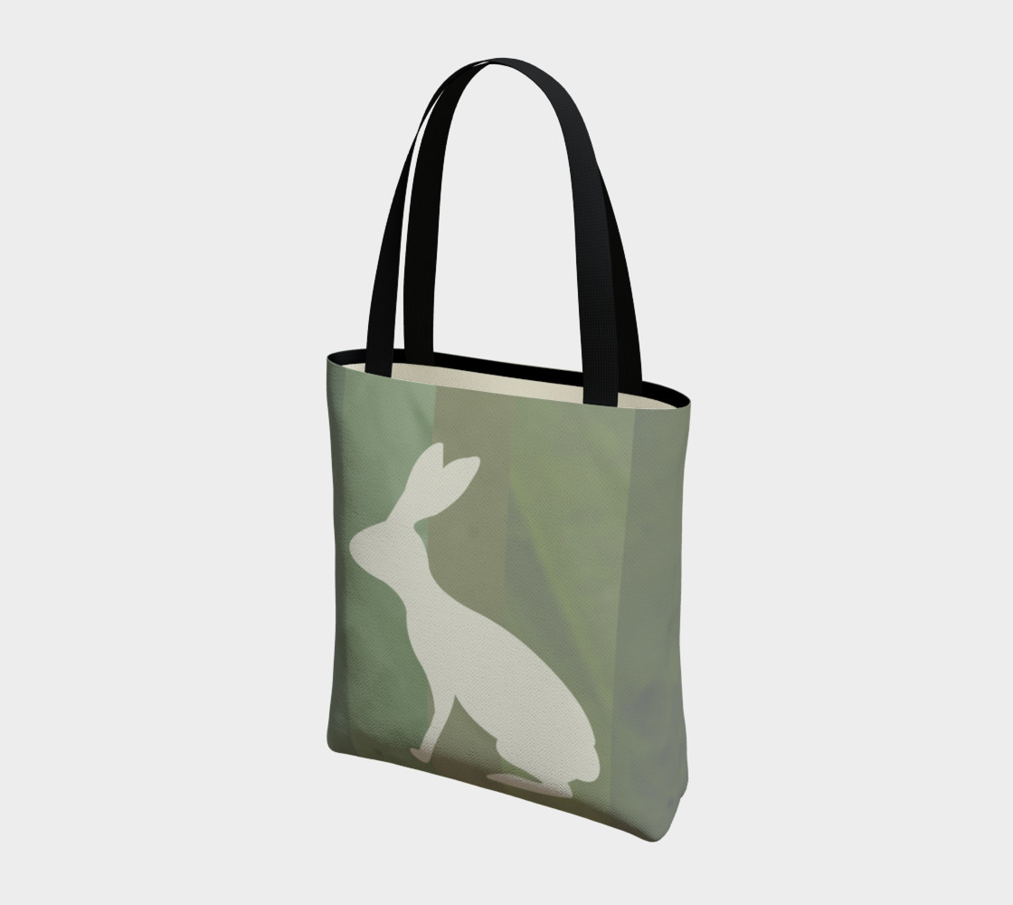 Aperçu de Green Rabbit Tote Bag 181223 #3