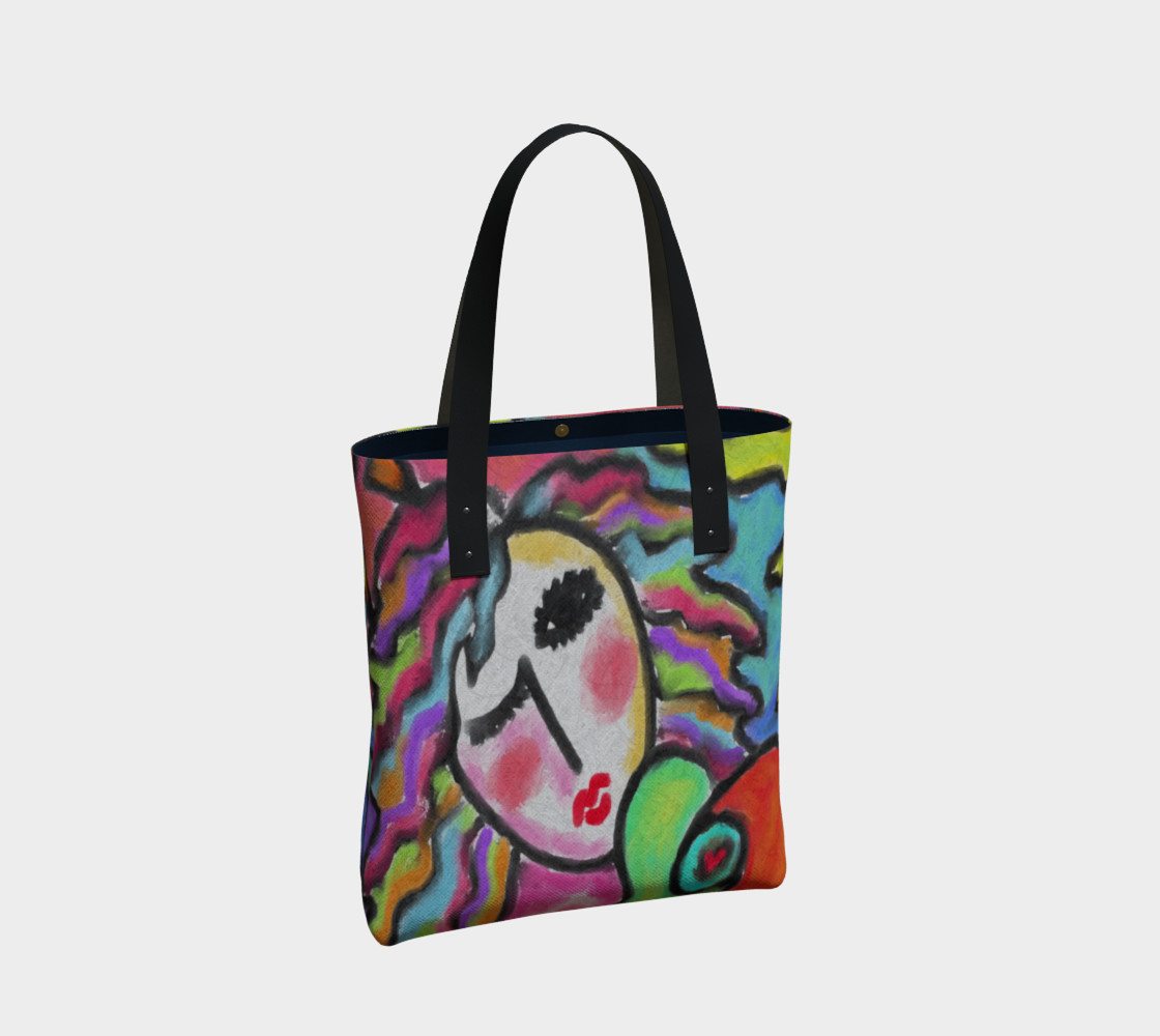 Colorful Abstract Art Shoulder Bag preview #2